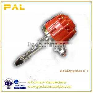 HDT1007 PAL Red Performance Replacement Distributor With Coil and Coil Cover thumbnail-1