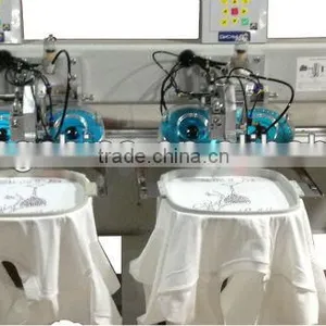 Decristal Multi-head Automatic Ultrosonic Rhinestone Hotfix Machine on T-shirt thumbnail-3