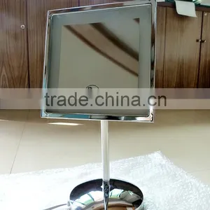 Free Standing Cosmetic Mirror Five Star Hotel One Side LED Cosmetic Mirror thumbnail-4