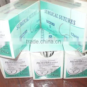 Disoposable Polyester Suture With Needle thumbnail-1