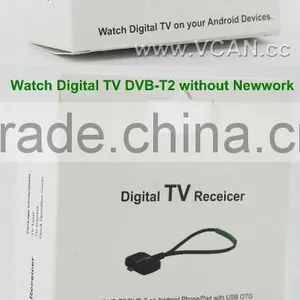 Car DVB T2 Digital TV Receiver DVB-T2S Micro USB Digital DVB-T DVB-T2 TV Tuner Receiver For Android Pad thumbnail-4
