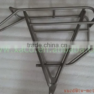 Factory Producing Titanium Bicycle Rear Rack With Sand Blast Bike Parts Capacity 25kg Bike Rear Rack thumbnail-1