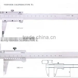 Carbone Steel or Stainless Steel Vernier Calipers Type I thumbnail-2