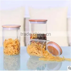 Eco-Friendly Feature and Spice,Food, Sugar,Tea Storage Use Seal Canister/ High Borosilicate Glass Jar thumbnail-4