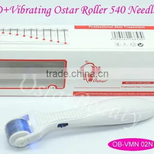 Led Vibrating Roller Steamroller 540 Titanium Dermaroller thumbnail-1