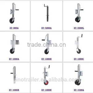 Trailer Jack With Rubber Wheel thumbnail-4