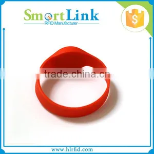 Hot 2016 New Products Cheap Popular Silicon RFID Wristband, Colorful Waterproof Silicone RFID Bracelets Tag for Event thumbnail-5