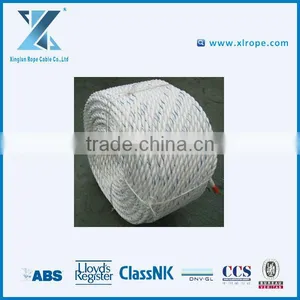 8 Strand 40mm Twisted Braided PP Floating Rope thumbnail-1