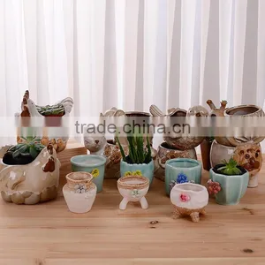 Ceramic Flower Pot for Balcony thumbnail-1