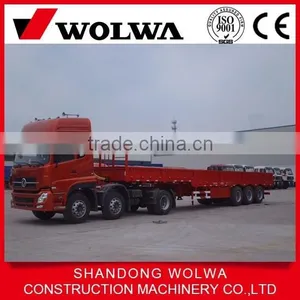 China Manufacturer Sell Dolly Side Drop Semi Trailer thumbnail-2