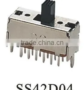 SS42D04 PCB Mount Slide Switch thumbnail-1