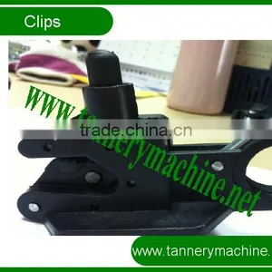 Cow Cattle Buffalo Leather Plastic Toggling Machine Clips thumbnail-1