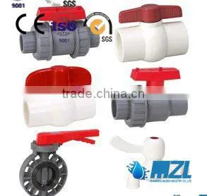 PVC BALL VALVE WITH Pressure Gauge 1.0Mpa/10bar /10.2kgf/cm 2 thumbnail-5