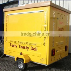 Fast Food Mobile Kitchen Trailer Mobile Food Vending Trailer thumbnail-1