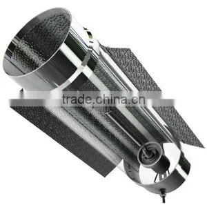 Hydroponics Growing Wing Reflector Cool Tube 6" Hood Lights for Indoor Garden thumbnail-1