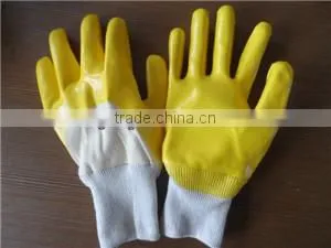 Latex Rubber Coated Palm Working Labor Gloves thumbnail-1