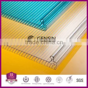 Honeycomb/cellular Structure Easy Installation U-lock Polycarbonate Sheet for Roofing, Skylights, Awning, Carport, thumbnail-5