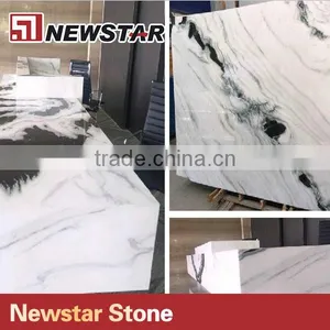 Precut Calcite Dolomite White Marble Slabs Natural Stone Slab thumbnail-1