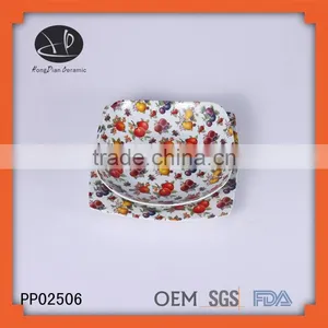 Porcelain Fruit Plate Decoration thumbnail-1