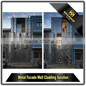 Laser Cutting Aluminium Decorative Exterior Metal Wall Panels for Building thumbnail-3