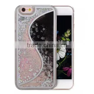 Bicolor Quicksand Glitter PC Material Phone Case For IPhone 6 6 Plus thumbnail-6