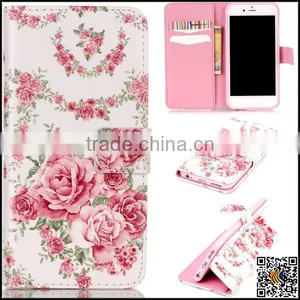 2016 Wholesale Wallet Flip Leather Case for Iphone 6, Flip Leather Holster for Iphone6,customized Flip Case thumbnail-1