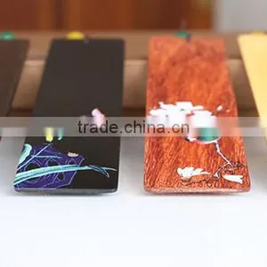 Natural Wooden Bookmark, Custom Handmade Wood Crafts Gift thumbnail-5