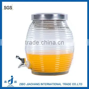 12L Glass Huge Jar With Tap PJ30 thumbnail-1