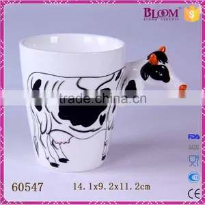 Handmade Creative 3D Animal Ceramic Coffee Mug thumbnail-1