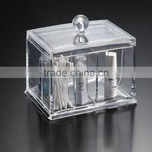 New Design Transparent Three Case Cosmetic Organiser Box thumbnail-1