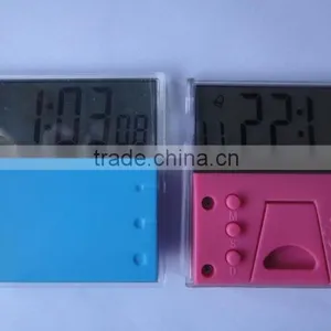 LCD Electronic Temperature Hygrometer With Alarm Clock thumbnail-5
