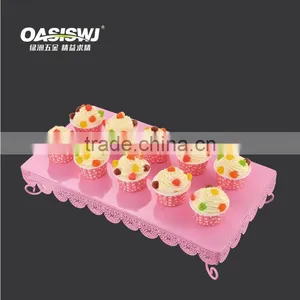 Metal Cake Stand With Powder Coating Cake Stand Wedding Cupcake Stand thumbnail-1