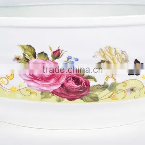Ceramic Cookware Pot With Glass Lid & Metal Stand thumbnail-3