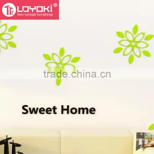 Home Decoration Beautiful MDF Wood Wall Sticker Best and Colorful 3D Sticker thumbnail-2