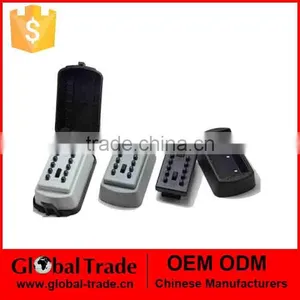 99x59x43MM Wall Mount Security Key Storage Box Combination Lock Zinc Alloy Outdoor Digital Key Security Organizer Boxes 450806 thumbnail-1