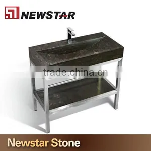 Hotel Bathroom Stainless Steel Vanity Base thumbnail-3
