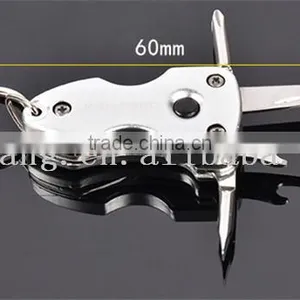 Creative Outdoor Present 7-in-1Portable Multi-Tool Key Ring thumbnail-4