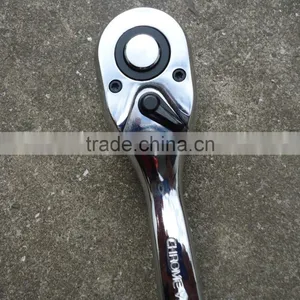 High Quality CR-V Steel Ratchet Wrench With Double Colors TPR Handle thumbnail-3