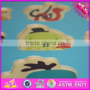 2016 Brand New Children Wooden Shape Puzzle Games W14M116 thumbnail-5