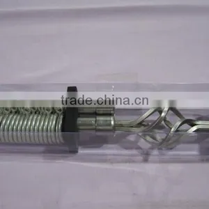 Satin Nickle Metal Curtain Rod With Popular Finals With Best Quality thumbnail-3