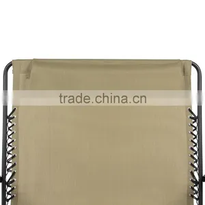 Outdoor 2 Person Double Wide Beige Folding Zero Gravity Chair thumbnail-4
