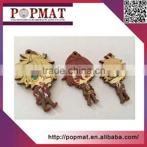 Fancy Customized Rubber High Quality 3D PVC Rubber Key Chains thumbnail-1