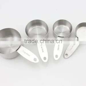 4pcs Stainless Steel Measuring Cups Tools thumbnail-5