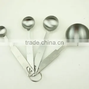 42135 4pcs Stainless Steel Nesting Measuring Cups and Spoons Set thumbnail-3
