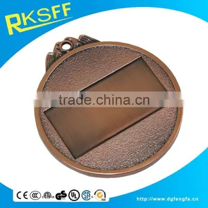 Factory Best-seller Purple Bronze Plating Metal Medal on Promotion thumbnail-2