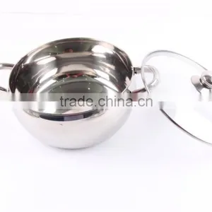 Metal Stainless Steel Cooking Pans and Pots , 12 Pcs Cooware Sets thumbnail-5