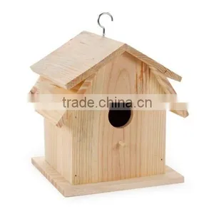 Wood Decorative Bird House thumbnail-1