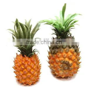 2 Artificial Pineapples Fruits Realistic Fake Fruits Faux Fruit thumbnail-1