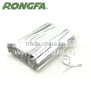 Metallic Shining PET Plastic Metal Wire Twist Tie for Food Bag Closure thumbnail-2