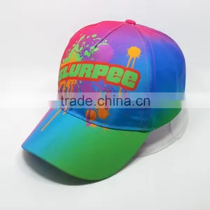 2016 Cheap Soft Microfiber Running Sport Hat /fold Cap With Printed LOGO thumbnail-1